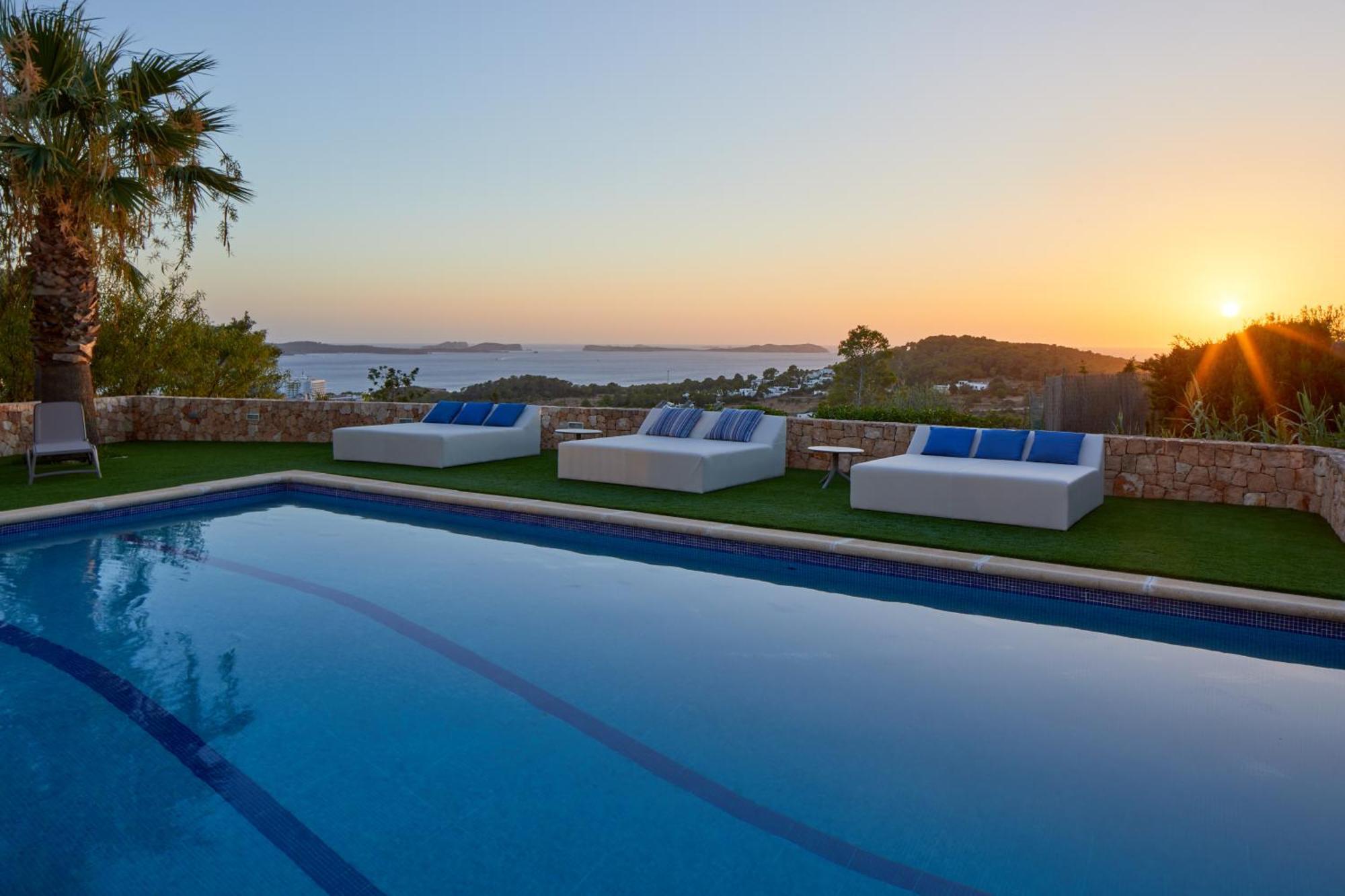 Villa Can Joan I - Fantastic Sunset Views And Family Friendly - San Antonio  Buitenkant foto