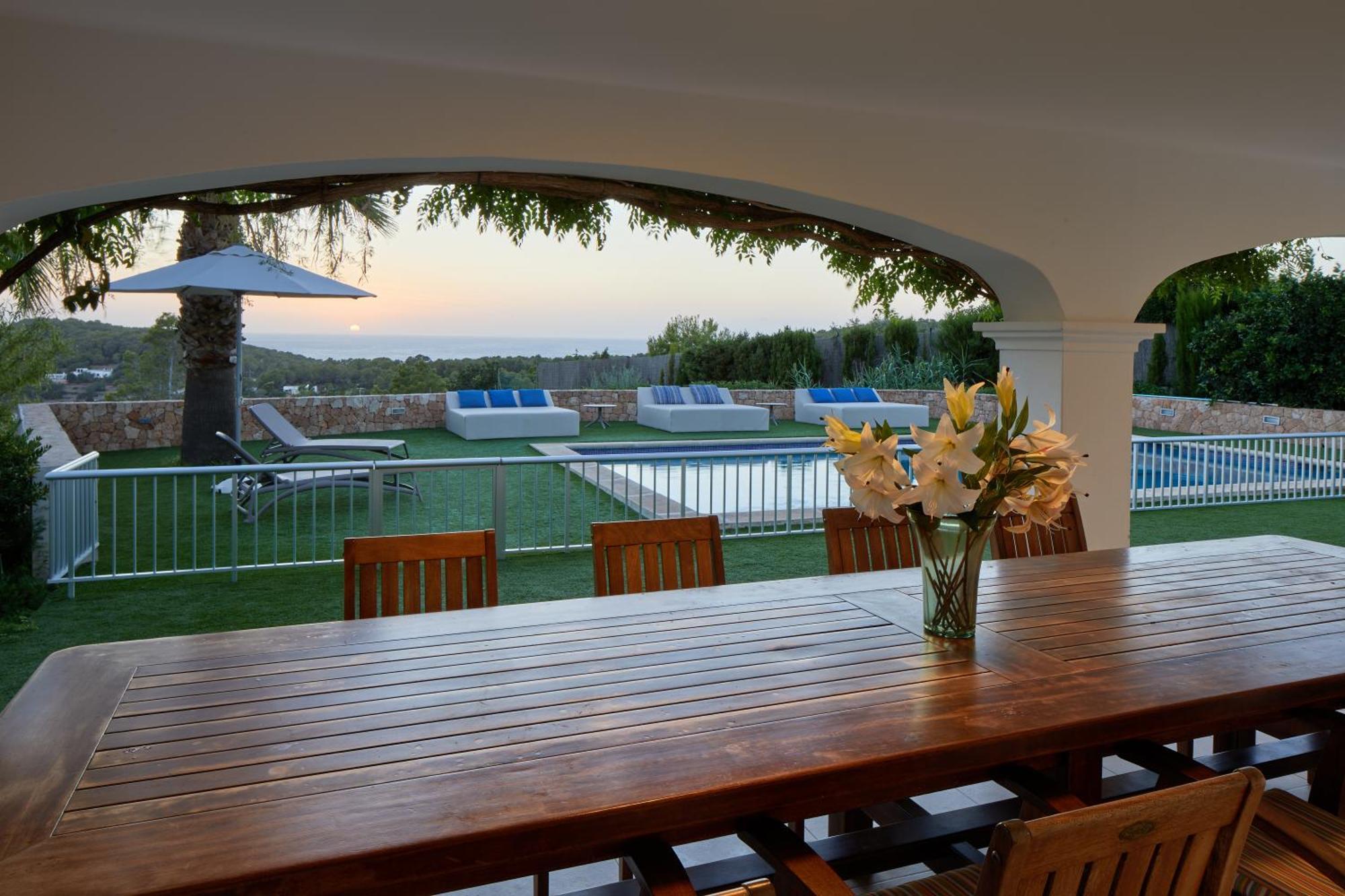 Villa Can Joan I - Fantastic Sunset Views And Family Friendly - San Antonio  Buitenkant foto